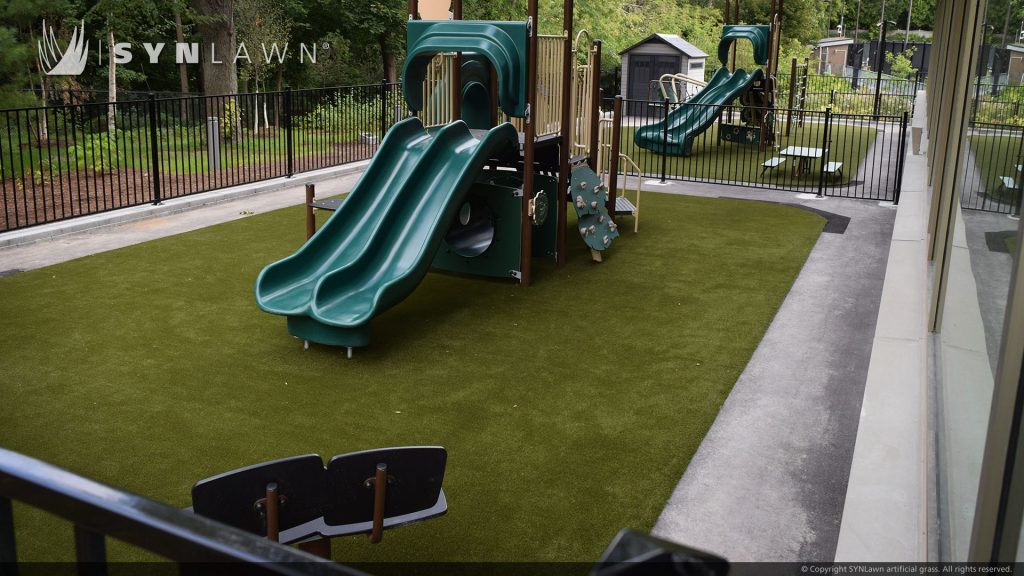Affordable artificial grass for playground