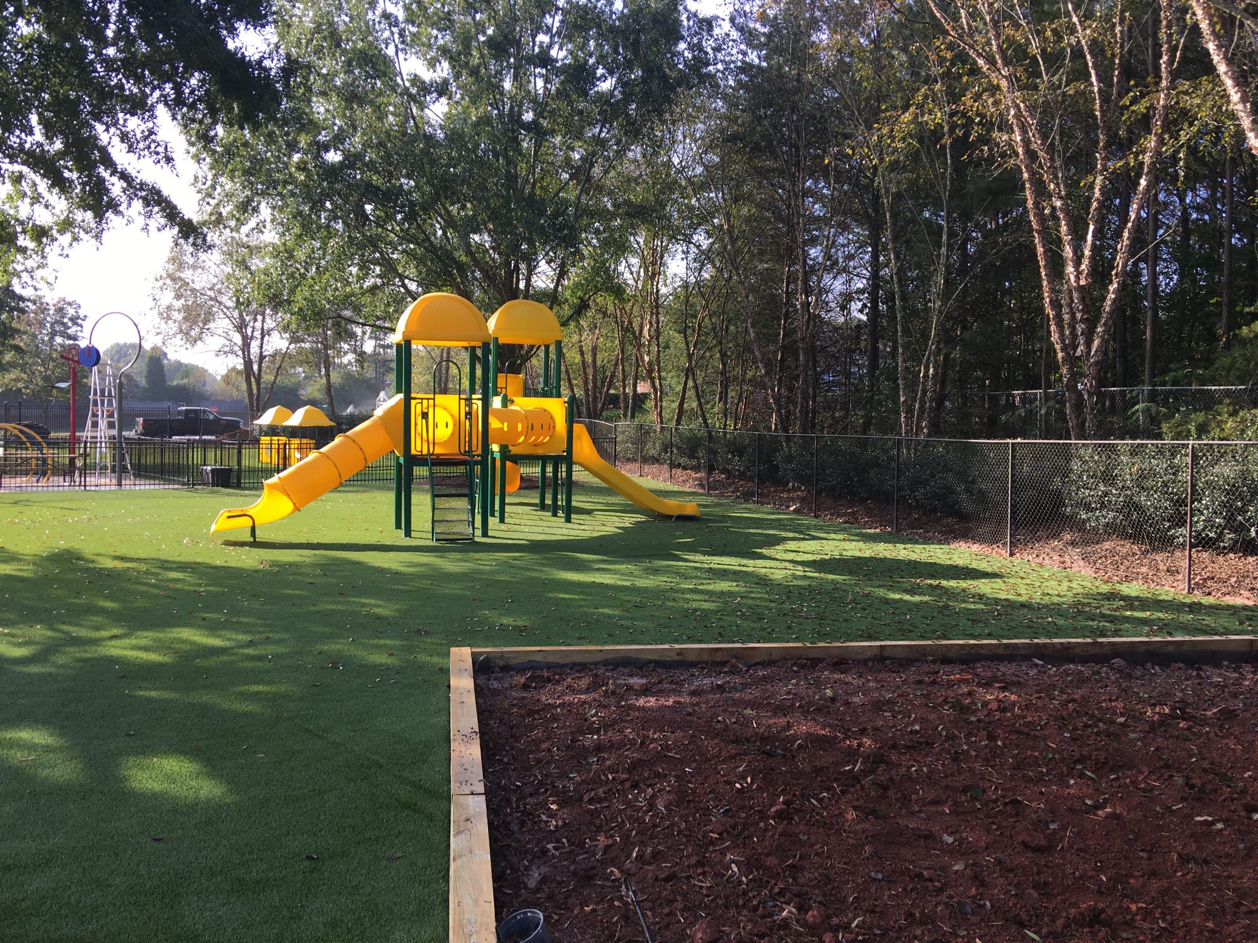school playground artificial grass