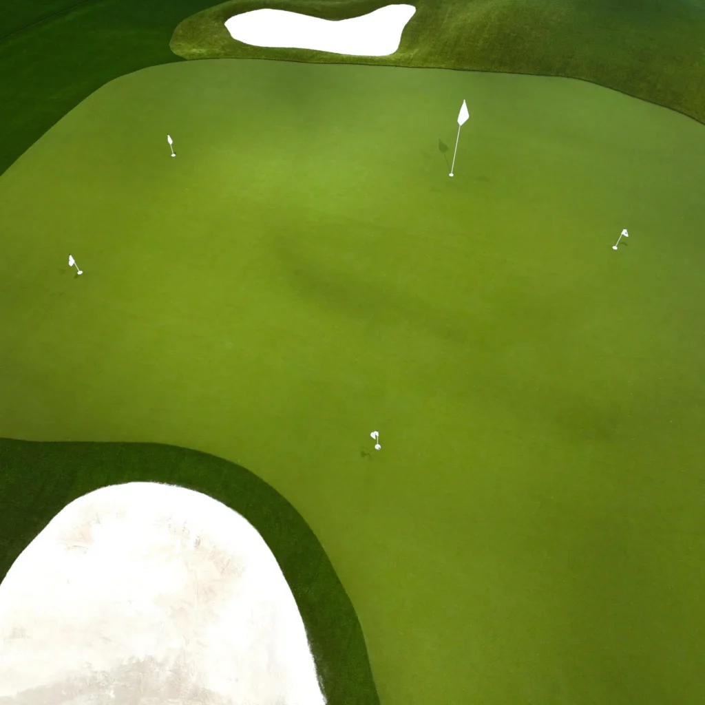 Putting greens