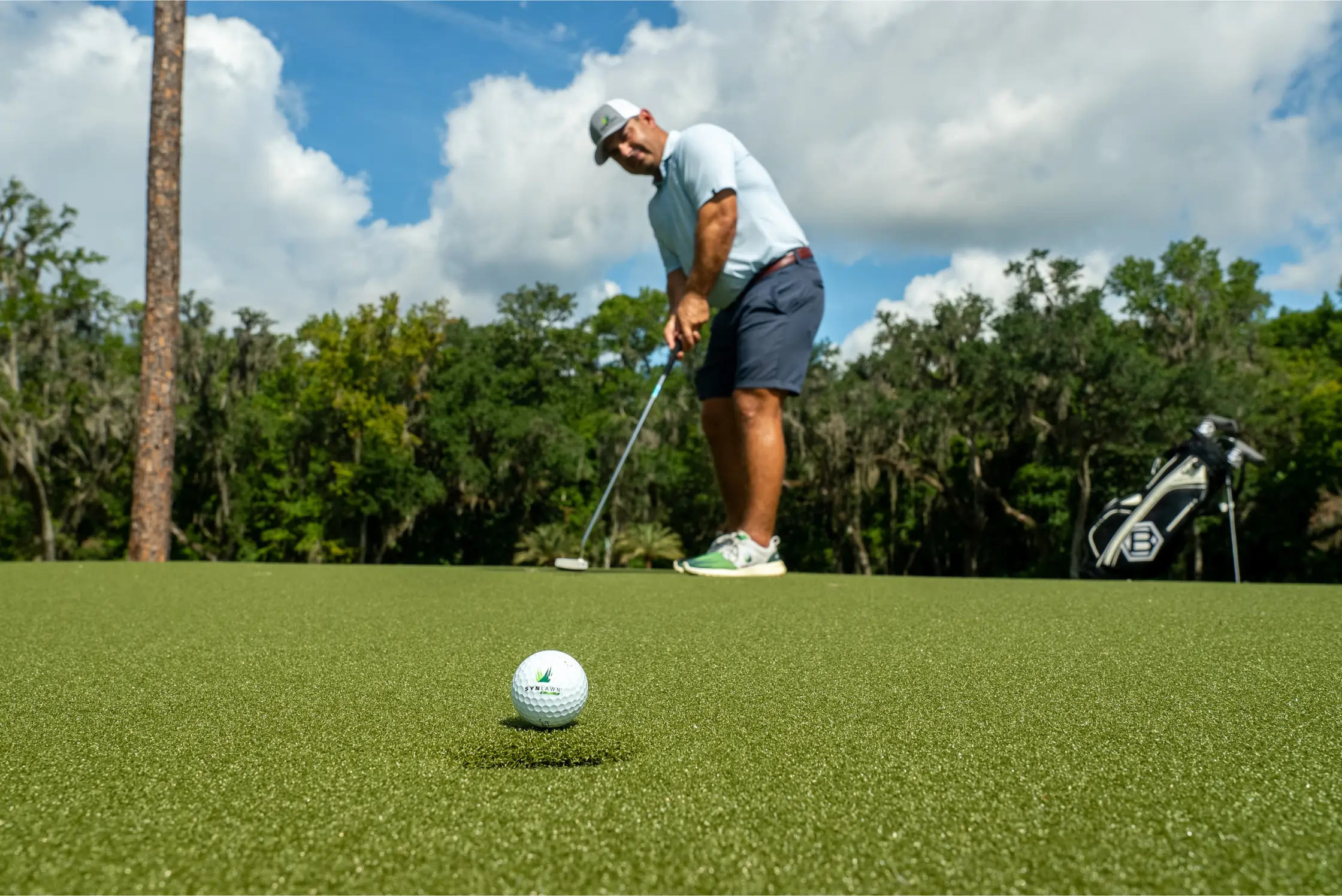Backyard Putting Green Indiana Backyard Putting Green SYNLawn