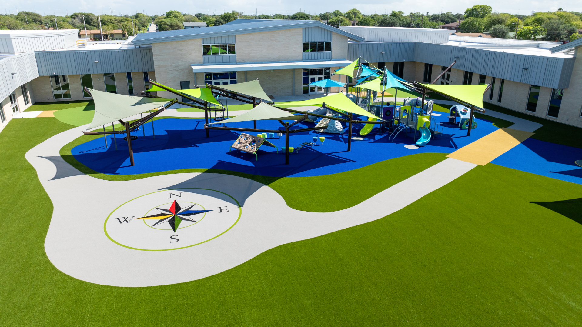 Indiana Playground Turf Installation