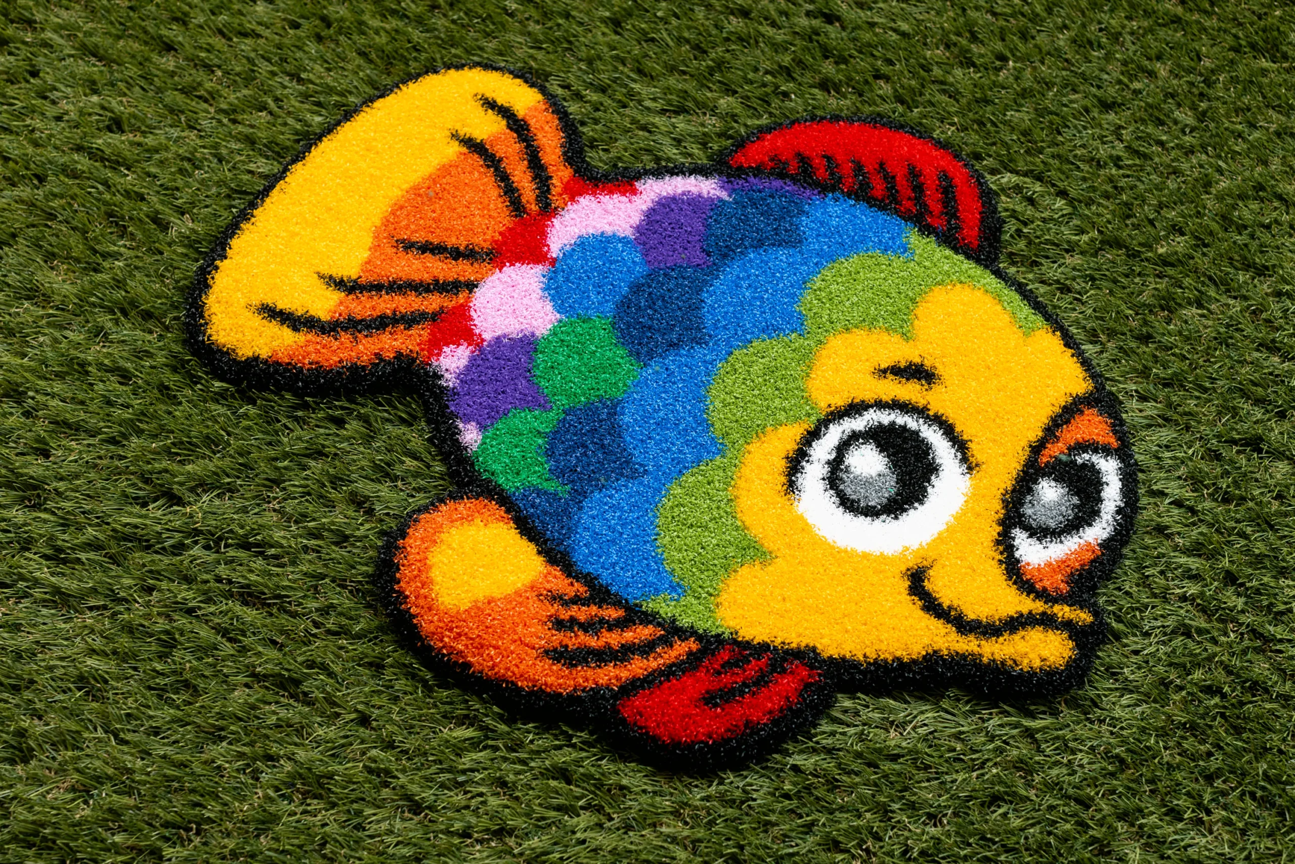 Rainbow Fish Indiana Artificial Turf Design