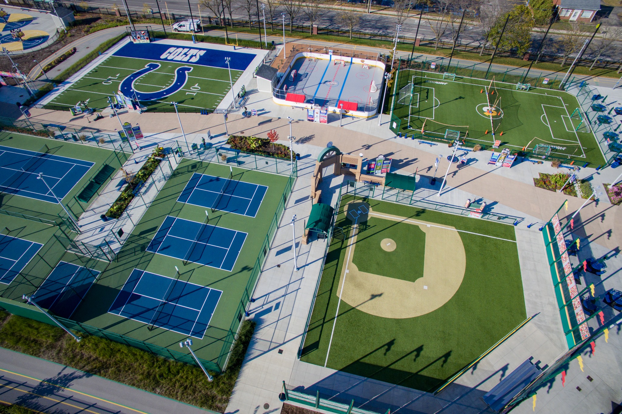 Indiana Commercial Artificial Grass Sports Complex